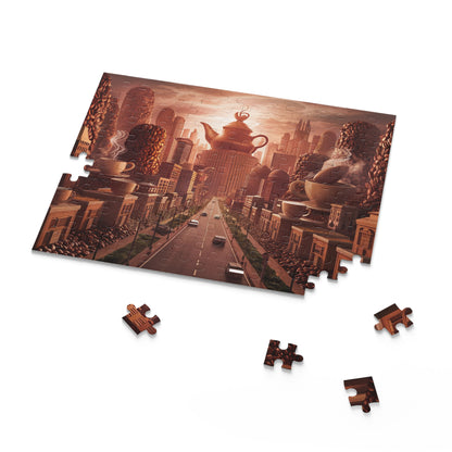 City of Coffee Puzzle | Coffee Time Classics (120, 252, 500-Piece) - Coffee Time Classics