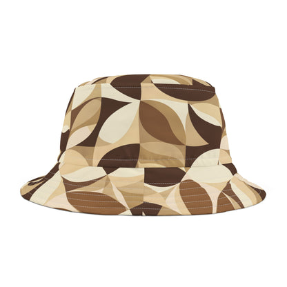 Mocha Mosaic Bucket Hat | Coffee Time Classics - Coffee Time Classics