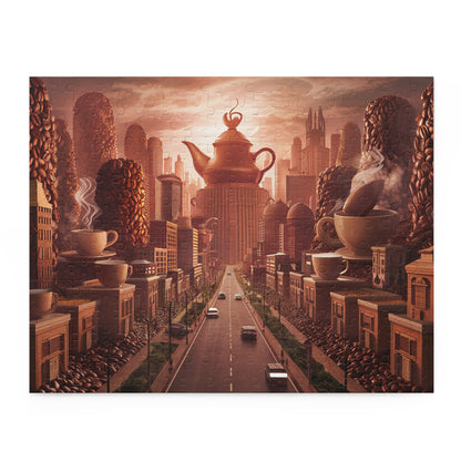 City of Coffee Puzzle | Coffee Time Classics (120, 252, 500-Piece) - Coffee Time Classics