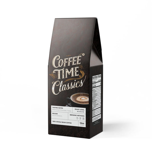 Coffee Time Classics Signature Blend 12oz (Dark French Roast) - Coffee Time Classics