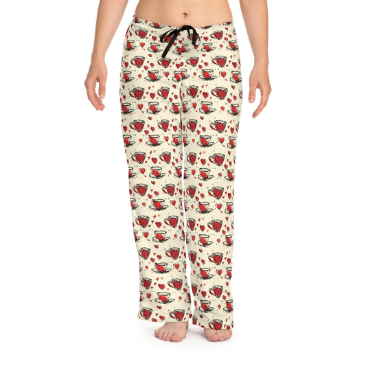 Cozy Coffee Love Women's Pajama Pants | Coffee Time Classics