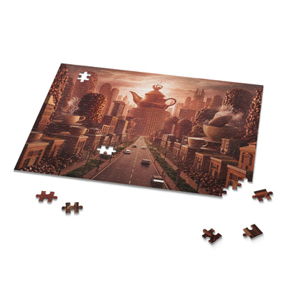 City of Coffee Puzzle | Coffee Time Classics (120, 252, 500-Piece) - Coffee Time Classics