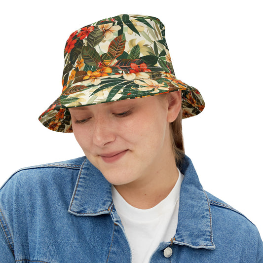 Tropic Bliss Bucket Hat | Coffee Time Classics - Coffee Time Classics