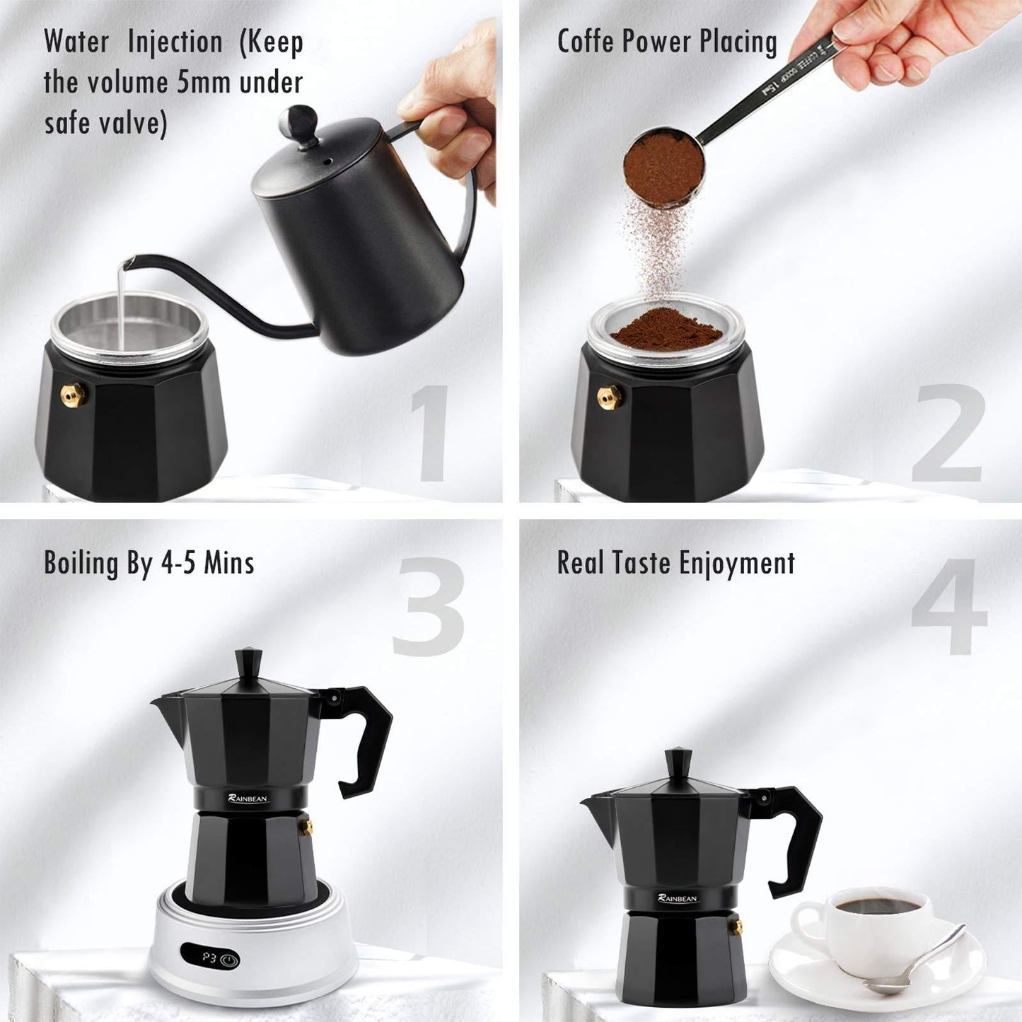 Classic Stovetop Coffee Percolator | Coffee Time Classics