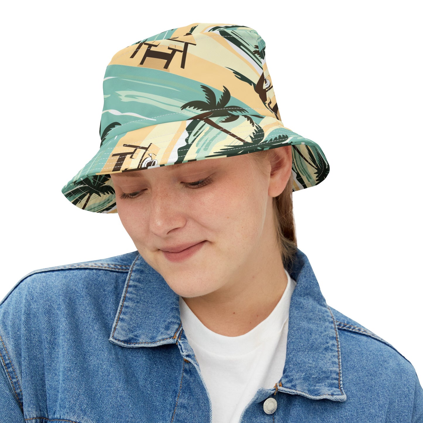 Coastal Brew Bucket Hat | Coffee Time Classics - Coffee Time Classics